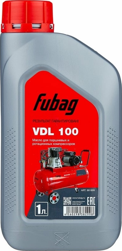 Масло Компрессорное Минеральное FUBAG 100  1л  арт.991899